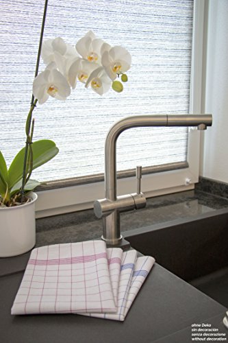 ZOLLNER® 10er-Set Geschirrtücher / Trockentuch / Küchentücher blau-weiß-kariert 50×70 cm aus 100% Baumwolle, in weiteren Farben erhältlich, vom Hotelwäschespezialisten Serie „Kitty“ - 6