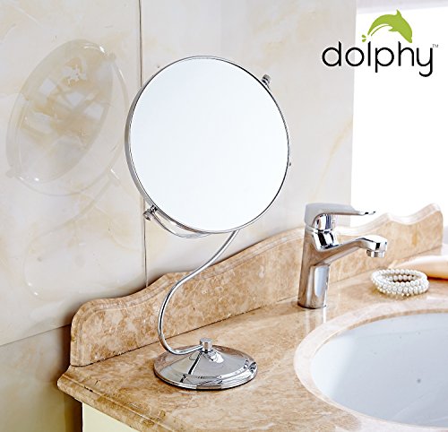 Dolphy Two-Sided Revolving 5x Magnifying Mirror-8 Inch RS.1549 (52.00% Off) - Amazon
