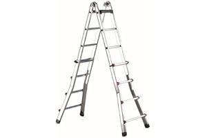 Svelt - Escalera Telescopica Aluminio 8+8 Peldaños Esc8 Unidad