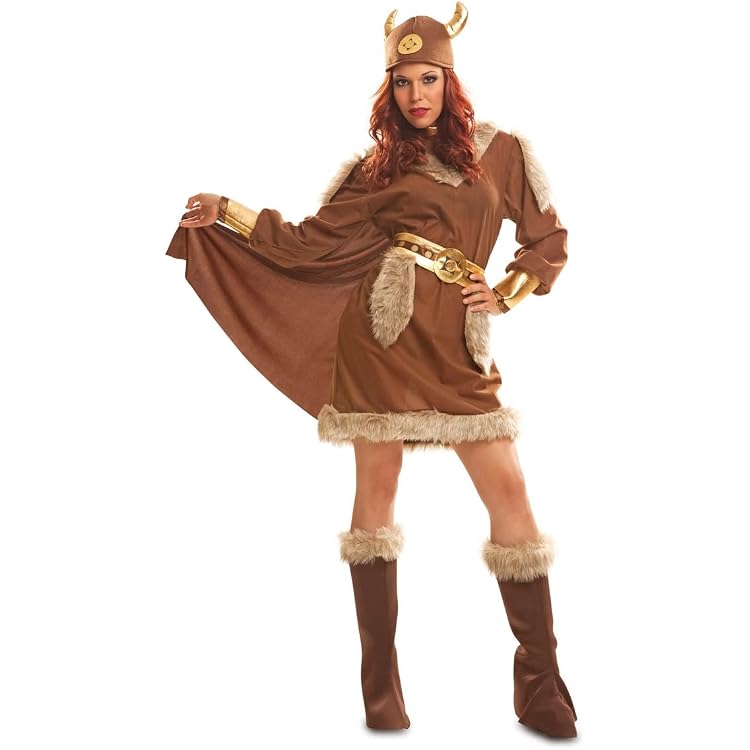Costume Gaulois Viking WIDMANN - Déguisement Carnaval Fête Thème Adulte Taille M