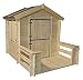 Produktbild Kinder-Spielhaus Play Park, Maße: 1,75 x 1,30 m, aus 19mm Blockbohlen