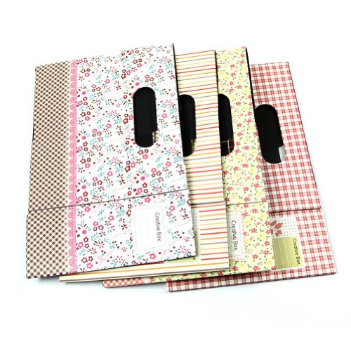 Estone 2 piezas lindo maquillaje cosm  tico tablero de papel papeler  a bricolaje caja de almacenaje horas Decor organizador