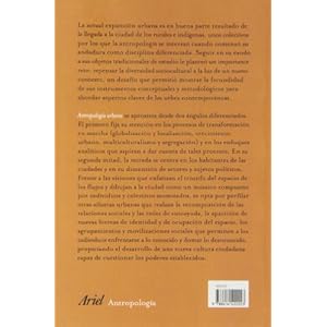 Antropología urbana (Ariel Ciencias Sociales)