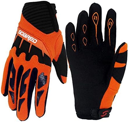 Gtopart breathable 50g children summer bicycle gloves, skate board gloves, roller skate gloves, Orange