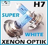 Lieferumfang: 2x Soffiten 2x H7 Birnen 100Watt GAS Xenon Optik 12V Halogen Lampen Super White Autolampen