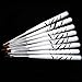Cosecelia 48 UV Gel Glitter Nail Art Design Nail files Brushes Nail Glue Nail Art False Nail Tips Set