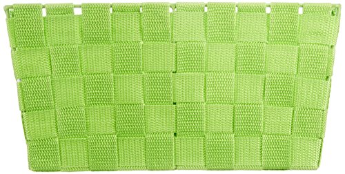 WENKO 20678100 Aufbewahrungskorb Adria S Grün – Badkorb, Kunststoff-Geflecht, Polypropylen, 30 x 15 x 20 cm - 2