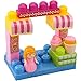 Produktbild 15 Piece Ice Cream Shop Block Set with Buildable Lid and Girl Figurine by Dimple