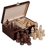 tablero ajedrez staunton 6 8.3"L x 5.7"W x 3"H (21cm x 14