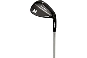 Ben Sayers XF Pro 58° Stainless Steel Wedge | Mens Right Handed Golf Wedge | Black Finish