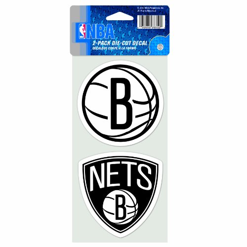Preisvergleich Produktbild Wincraft NBA Brooklyn Nets 4-by-8 Aufkleber