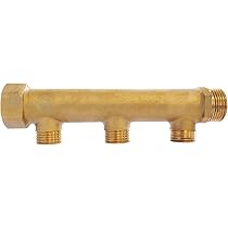 onderblok 2-pijps vernikkeld zelfdichtend m. afsluiter | Radiator appendages | Radiatoren