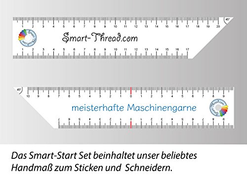 Multitalent® Maschinen-Stickgarn „Smart-Start“-Set 10 x 1000m - 5