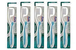 AJAY TOOTHBRUSH Sensitive+ Manual Toothbrush (Pack of 5)