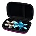 Produktbild Tri Fidget Spinner Box Zubehör, Holeider Tasche für Triangle Finger Toy Spielzeug Geschenke Case Toys Paket 7*11*3cm (Pink)