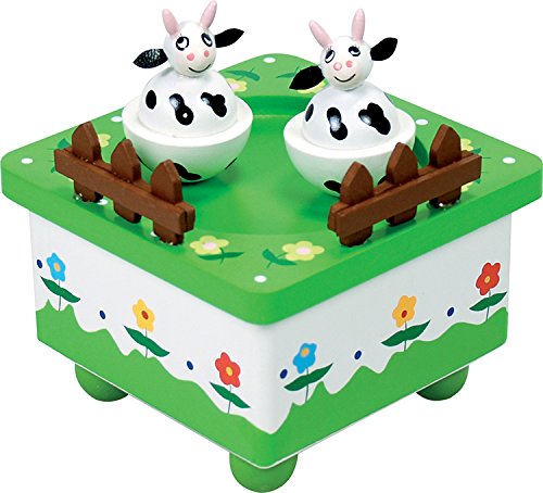 Ulysse Cow Music Box (Green)