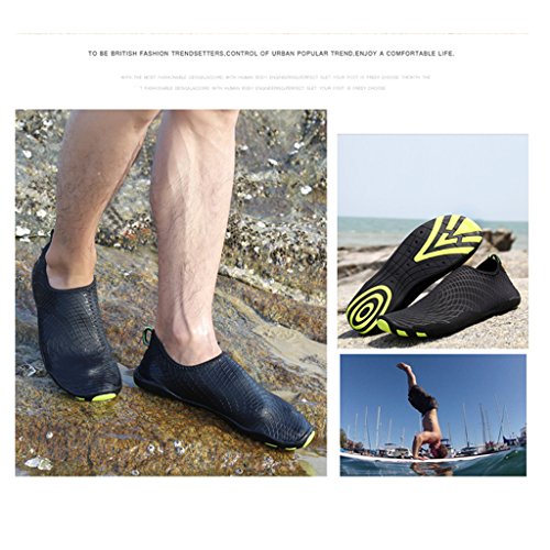SAGUARO Unisex Wasserschuhe Badeschuhe Aquaschuhe Wasserdicht Schnell Trocknend Slip on Breathable Strandschuhe Schwimmschuhe Damen Neoprenschuhe Barfuß Schuhe für Herren - 6