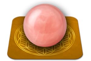 SENSUARI Pierre Quartz Rose Naturelle Polie 2-3 cm Qualité Premium | Amour inconditionnel, Apaisement et Harmonie | Fleur de Vie incluse | Guide Pratique & Méditation Offertss | Cadeau Zen Bien-être | 1 unité