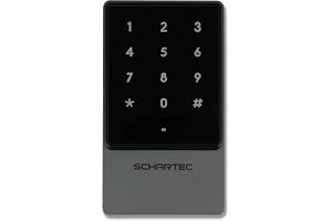 SCHARTEC Sky elektrisk Kodlås för garagedörr och dörr - garageportöppnare portoperatör - koden låsning garageport koden lock nummer kod tangentbord