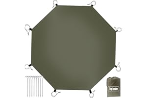 TOP LANDER 1 Man Tipi Hot Tent with Stove Jack for Winter Camping Backpacking Cycling Motrocycling Waterproof Survival Bivvy