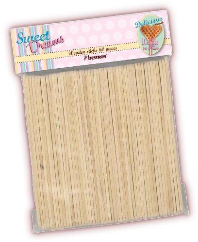Bestron DST60 Set 60 Stäbchen – Herzwaffelautomat - 2