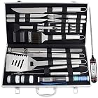 Romanticist 27pcs Grillbesteck Koffer – Heavy Duty Komplette Edelstahl Grill Zubehör – Bild 1