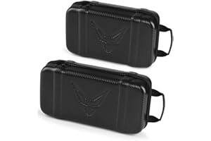 ROCK FOXX. COM Aufbewahrungsbox unter Sitz für INEOS Grenadier 2er Set, passgenau, mit Reißverschluss, herausnehmbare Trennwände, robust, Seitengriff, Zubehör, Unterbaubox, Stauraum, Organizer, Transportbox