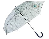 frases paraguas lluvia Decorada con estampado de múltiples paraguas y con la frase "Super Anti Encrespamiento"