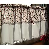 Scheibengardine Bistrogardine Rosen