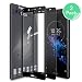 Produktbild LK [2 Stück] Sony Xperia XZ2 Compact Schutzfolie, Sony Xperia XZ2 Compact Panzerglas, Full Cover Gehärtetem Glas Hartglas Displayschutzfolie mit Lebenslange Ersatzgarantie (Schwarz)