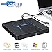 Produktbild Externes DVD Laufwerk USB 3.0 Type-c Superspeed Extern CD Laufwerk Slim Tragbar Stumm DVD Brenner Extern Perfekt Kompatibel mit Windows 10/8.1/7 Mac OS Linus IMAC