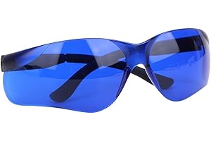 SEMITER Golf Sunglasses,Golf Ball Finding Glasses,Protection Sand With Glasses Cloth Eye Protection Ball Finder Glasses, 145g Wide Field of View Ball Sunglasses, For Driving Running