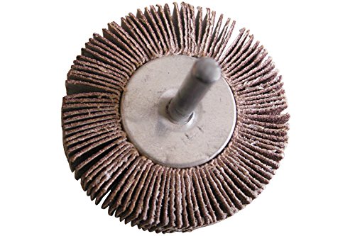 60mm Schleifmop Lamellenschleifer Fächerschleifer Schleifwalzen Körnung 80 - 2
