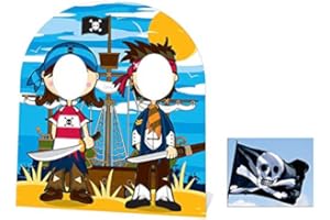 BUNDLEZ-4-FANZ FAN PACKS BY STARSTILLS Fan Pack - Little Pirate Friends Stand In (child size) Cardboard 2D Standup / Cutout Plus 20x25cm Photo