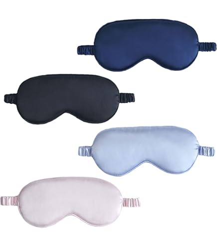 Maschera Oscurante Per Occhi Sure Travel + Tappi Orecchie - Per Dormire In Viaggio E Relax - Foto 2