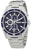 Michael Kors Herren-Armbanduhr XL Chronograph Quarz Edelstahl MK8354
