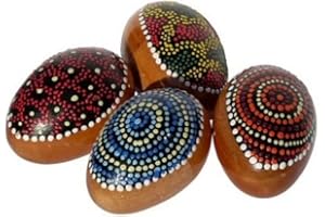 WOGEKA 1 Rasselei Shake Ei Rassel Klapper Musikinstrument Mus120