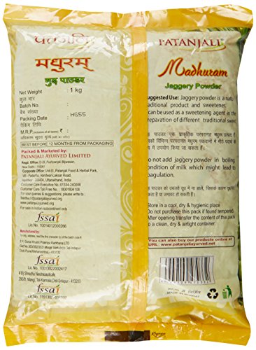 Patanjali Madhuram Jaggery Powder, 1kg