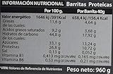 Se presenta en cajitas expositoras que contienen 24 barritas de 40 gramos, sabor fresa-chocolate