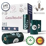🐌EXTRA LEICHT TRENNBAR -Wer kennt es nicht? Mit einem eingerissenen Kotbeutel macht der Spaziergang nur noch halb so viel Spaß. Die GIZZY Hundebeutel lassen sich dank ihrer einzigartigen Loch- Schlitz- Perforation kinderleicht abtrennen.