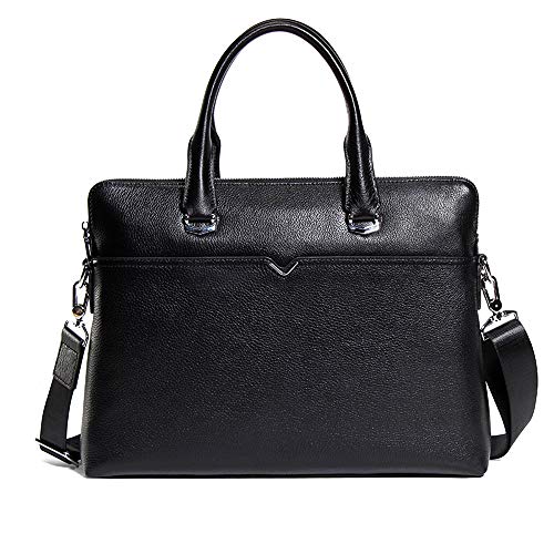 Preisvergleich Produktbild JPP Große Kapazität Tragbare Leder multifunktionale Aktentasche Handtasche Messenger Schultertasche für Männer
