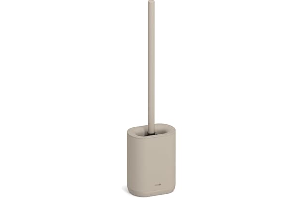 stardis Pure Brosse WC compacte et antibactérienne en silicone mat Beige