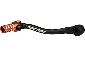 SCAR Sélecteur de vitesse anodisé Compatible avec KTM SX 85SX 85 03-17- Orange