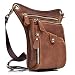 Produktbild LXIANGP Männer Casual Diagonal Tasche Multifunktions Leder Schultertasche Outdoor-REIT Leggings Tasche 7-Zoll-Handy-Tasche, 5 Farben optional