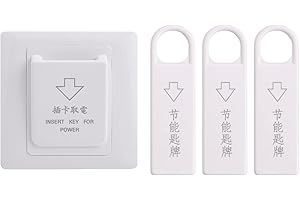 Happysnow Alta qualità Hotel Magnete Carte Interruttore Interruttore SchlüSsel per Elettricità con 3 Carte