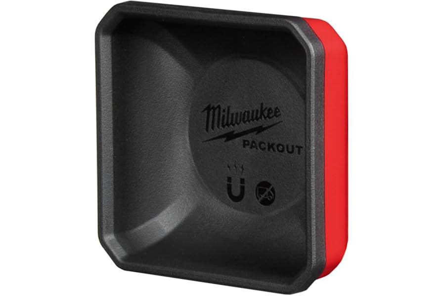 Milwaukee Electric - PACKOUT. Magnetic BIN, Red/Black