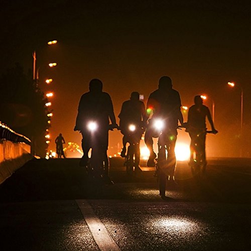 Wiederaufladbare LED-Bike Lights, 2-in-1-Fahrrad Horn Licht mit 250 Lumen & 120 dB laut Horn (3 Licht-Modus Optionen), breiter Abstrahlwinkel - 7