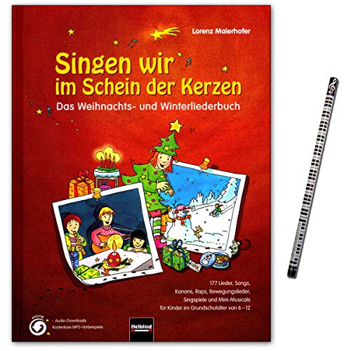 Singen wir im Schein der Kerzen - ein begeisterndes Weihnachts- und Winterliederbuch - mit 177 Liedern, Songs, Raps, Kanons, Bewegungsliedern -Helbling Verlag 9783850615655 Singen wir im Schein der Kerzen - ein begeisterndes Weihnachts- und Winterliederbuch - mit 177 Liedern, Songs, Raps, Kanons, Bewegungsliedern -Helbling Verlag 9783850615655