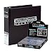 Produktbild Ultra Pro 3-Ring Collectors Album Schwarz+ 100 9-Pocket Platinum Pages Ordnerseiten Black - Magic: The Gathering - Yu-Gi-Oh!