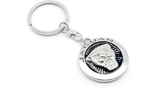SFEG Car Logo Keychain for Car 3D Chrome Metal Alloy Key Chain Gifts for Women and Men Keyring
